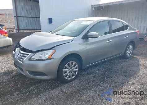 2014 Nissan Sentra Sv z USA, uszkodzony, nr VIN 3N1AB7AP8EY231098